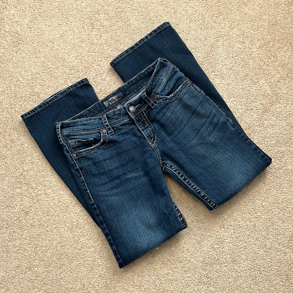 Silver Suki Surplus Bootcut Jeans